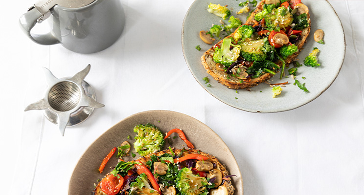 Chopped Up Veggie Breakfast