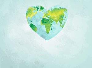 Heart shaped world